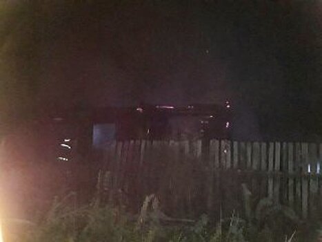 В Башкирии в результате пожара в заброшенном доме погиб мужчина