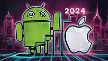 В 2024 году Android будет расти быстрее iOS. В два раза