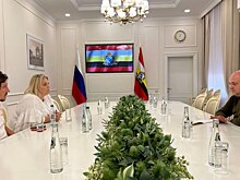 Актриса Яна Поплавская приехала в Курск с гуманитарной миссией