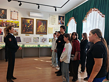 В Краснодарском крае стражи правопорядка знакомят молодежь с историей органов внутренних дел и работой полицейских