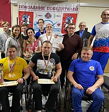 Куряне выиграли награды 28-го международного Кубка Валентина Дикуля по паралимпийскому пауэрлифтингу