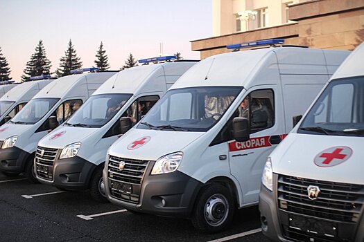 В прошлом году в больницы Подмосковья поставили 39 санитарных автомобилей