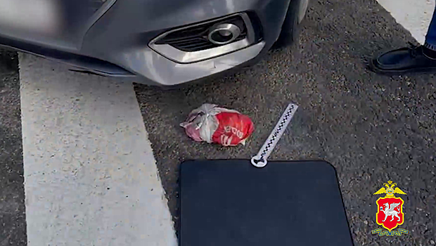 В Крыму заключён под стражу наркокурьер, который вёз 3 кг «синтетики» на арендованном авто в Симферополь