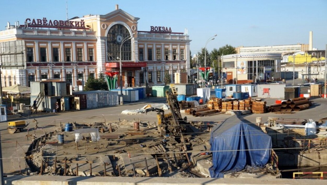 Площадь савеловского вокзала