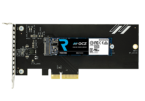 Toshiba представила твердотельный накопитель OCZ RD400 с интерфейсом NVMe