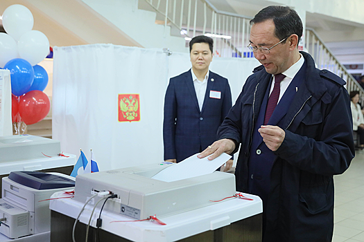 Николаев лидирует на выборах главы Якутии с 81,61%