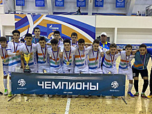 Футболисты клуба «Газпром нефть» завоевали титул чемпионов страны