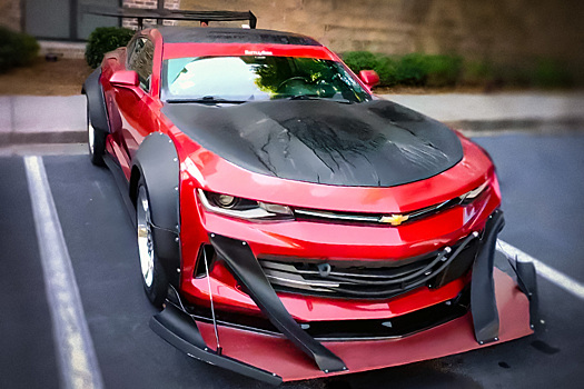 Посмотрите на очень странный Chevrolet Camaro, похожий на снегоочиститель