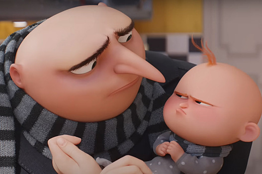 Попкорн, грабежи и трудности отцовства в первом трейлере мультфильма «Гадкий я 4»