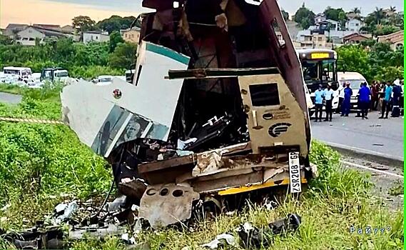 Ограбление инкассаторского автомобиля в ЮАР