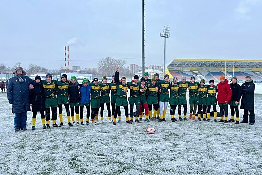 Зеленоградская команда «Московской академии регби» стала победителем рождественского регбийного турнира
