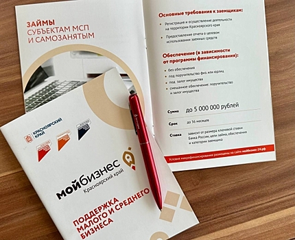В Красноярском крае выросла поддержка малого и среднего бизнеса