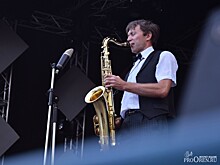 На площади Ленина в Оренбурге прошел джаз-фестиваль