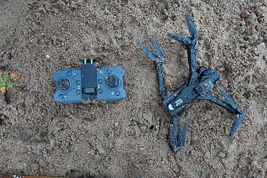 Росгвардия: обнаруженный в Петербурге БПЛА оказался детским квадрокоптером