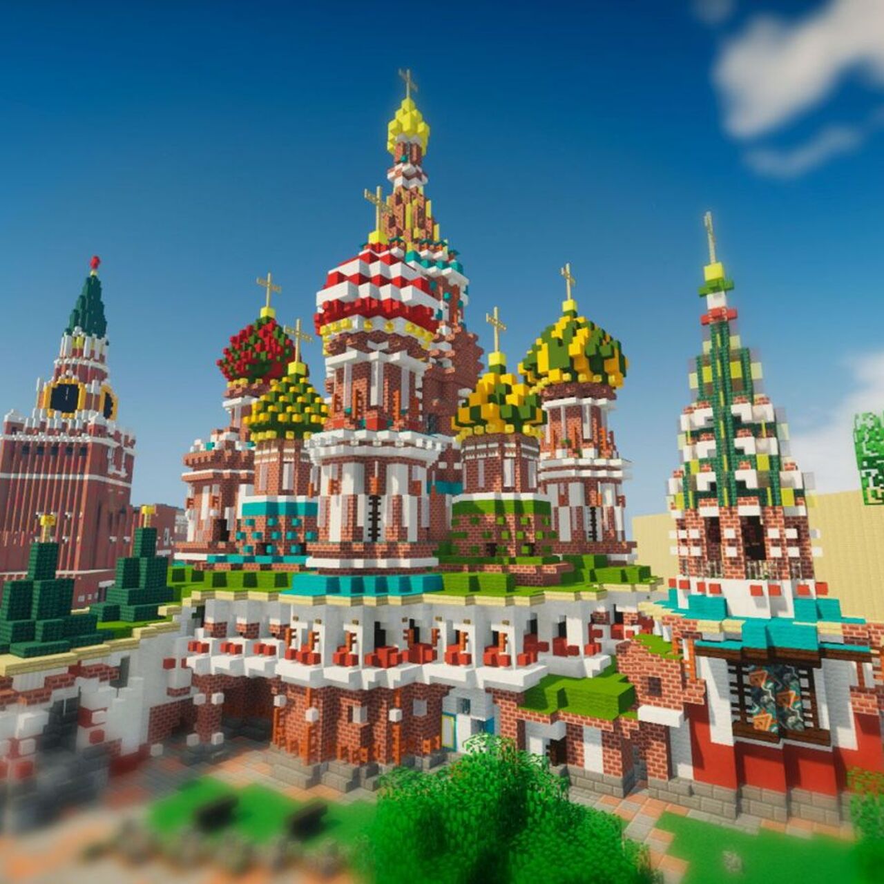 10 самых интересных и невообразимых построек и идей в Minecraft / Майнкрафт  - Рамблер/новости