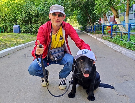 Слабовидящий путешественник дошел пешком до Нижнего Новгорода из Краснодарского края