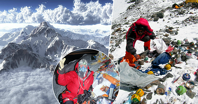 Свалка на вершине: как Эверест превратили в самую высокогорную помойку