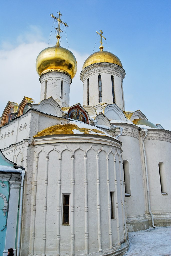 Троицкий собор, Троице-Сергиева лавра, Сергиев Посад, Московская область, Россия, Европа