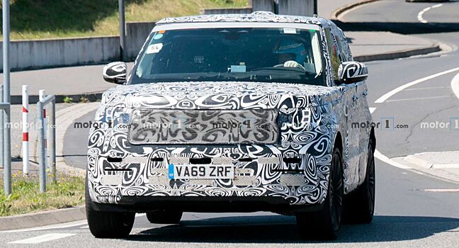 Следующее поколение Range Rover начали тестировать на Нюрбургринге