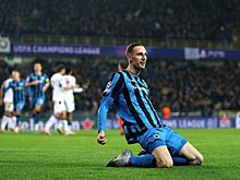 "Аталанта" проиграла "Брюгге" в плей-офф Лиги чемпионов, пропустив на 90+4-й минуте
