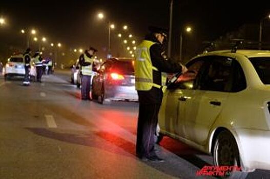 В Прикамье сотрудники ГИБДД высадили из машины пьяную женщину за рулём