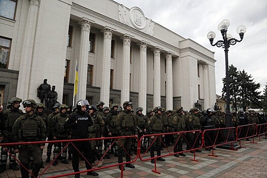 В Киеве проходит акция протеста сторонников Саакашвили