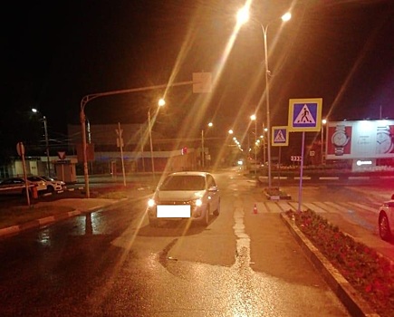 Студентку сбили на пешеходном переходе в Пятигорске