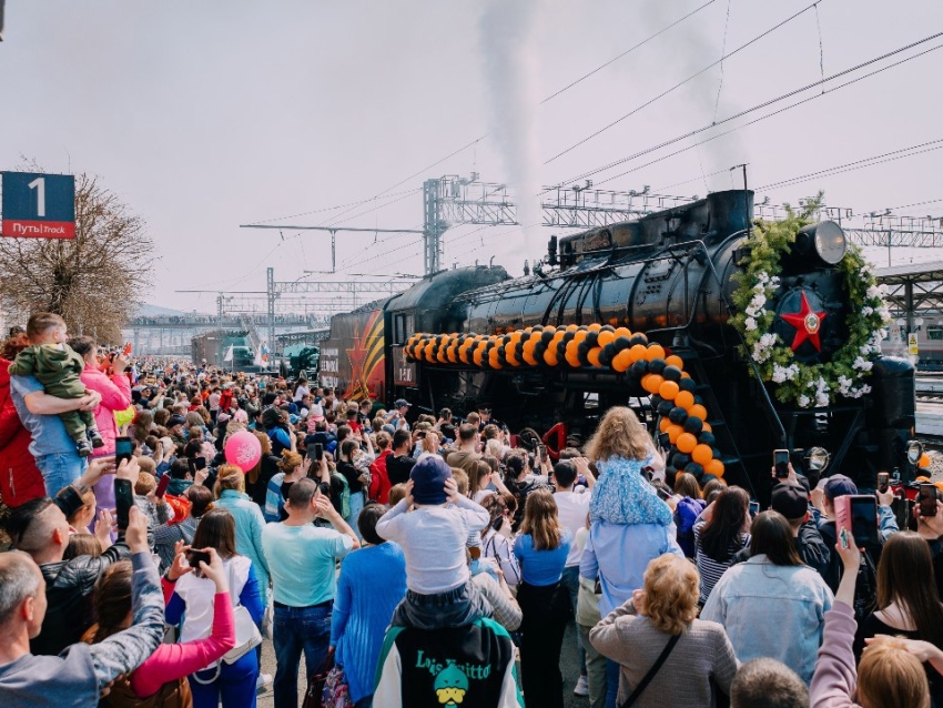 На ЗабЖД стартует традиционный проект ретропоезд «Победа», посвященный 79-й годовщине Победы в Великой Отечественной войне