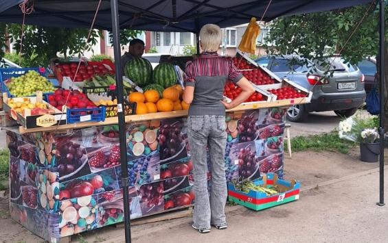 В Курске выявили 15 точек незаконной уличной торговли за неделю