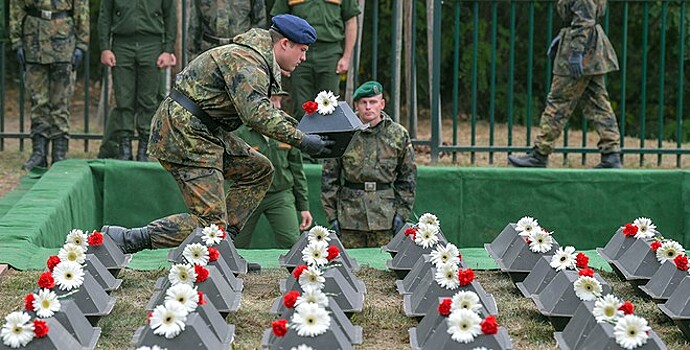 Немцы помогут опознать останки советского военнопленного