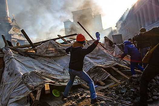 В Россотрудничестве рассказали об ущербе от нападения радикалов на здание в Киеве