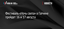 Инсталляцию-посвящение Стивену Хокингу и шоу фонтанов покажут на "Ночи света" в Гатчине