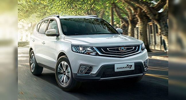 Экспорт автомобилей китайской фирмы Geely взлетел на 343%