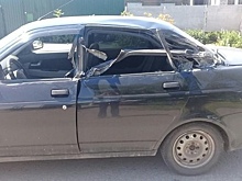 В Самарской области КамАЗ влетел в легковушку