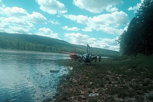 В Приамурье потерпел крушение вертолет Robinson, выживших нет