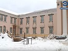 Работы по реконструкции роддома на ул. Пушкина вышли на новый этап