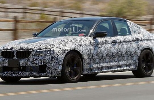 Опубликована новая информация о «заряженном» седане BMW M5 нового поколения