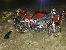 Мотоциклист попал в больницу Армавира после аварии на трассе