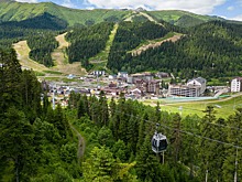 Горный курорт «Архыз» запустил канатную дорогу на Южном склоне