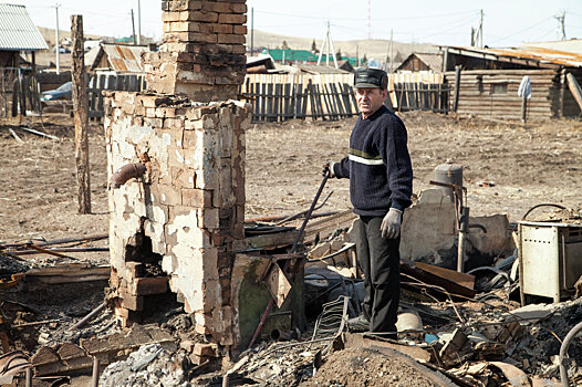 В результате пожаров в Хакасии  пострадали 4,7 тысячи человек