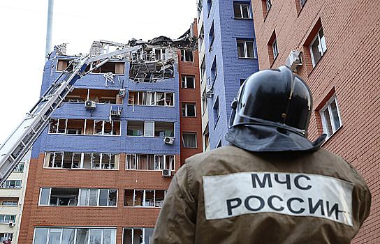 В жилом доме в России взорвался газ