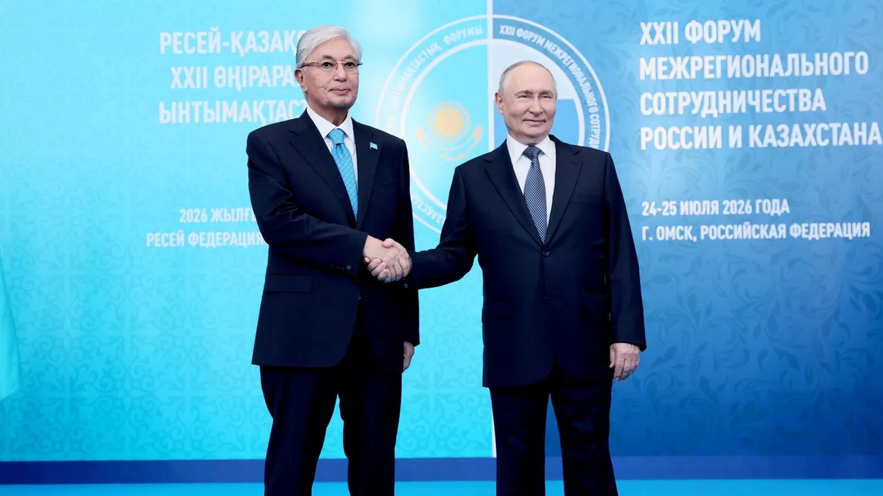Путин: Россия и Казахстан идут в авангарде реализации совместных проектов в ЕАЭС