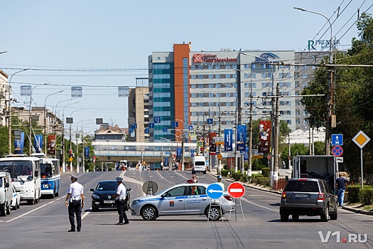 В Волгограде через час перекроют проспект Ленина