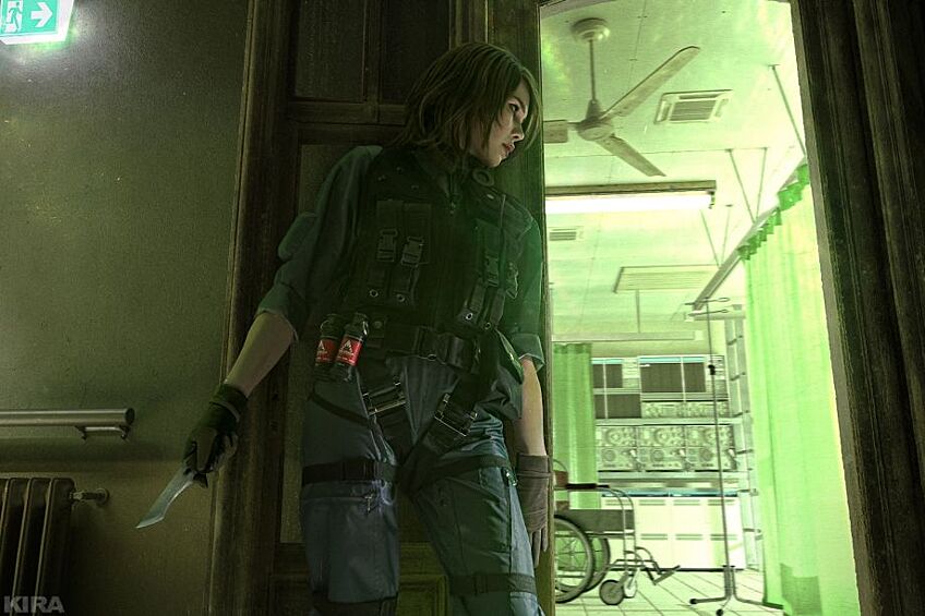 Косплей Metal Gear Solid 5, модель Frau_Haku, фотограф KIRA