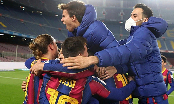 "Барселона" ответила на троллинг "Севильи" после камбэка в Кубке Испании