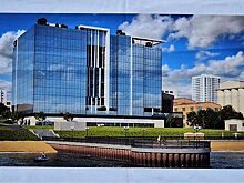 У нового пляжа на набережной начали строить 12-этажный офисный центр