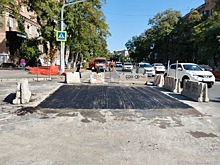 2500 кв. метров асфальта восстановили после земляных работ в Волгограде