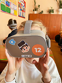 В липецких школах проводятся уроки дорожной безопасности в условиях виртуальной реальности