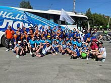 Златоустовские ватерполистки приняли участие во Всероссийском велопараде