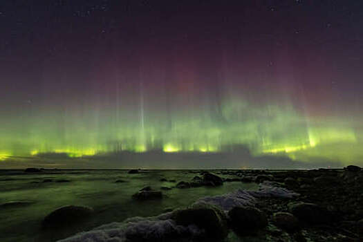 В пяти регионах россияне могут увидеть северное сияние в новогоднюю ночь